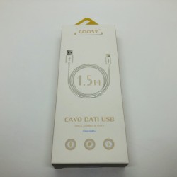 Kabel Coosy Lightning iPhone 1.5m Szybkie Ładowanie