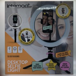 Statyw z lampą LED Intempo Selfie